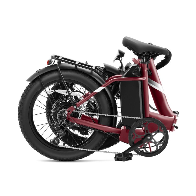 S3 Red EU Plug Step-Thru 20in 36V13Ah 250W E-Bike
