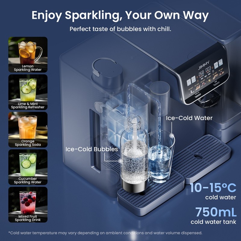 JIMMY Matrix S9 – Modulární rozšíření AquaLink pro JIMMY Matrix M9 Pro pro přípravu perlivé vody