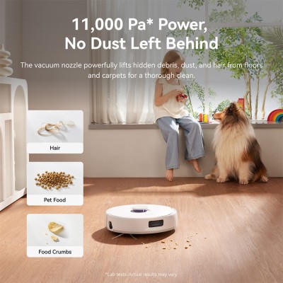 Narwal Freo X10 Pro Robotický vysavač s mopem, sací výkon 11 000 Pa, samočištění a automatické praní mopů