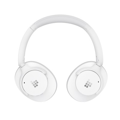 Tronsmart SOUNFII Q20S hybridní sluchátka přes uši s aktivním potlačením hluku (ANC), hybridní aktivní redukce šumu – bílá