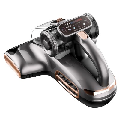 JIGOO T600 vysavač na matrace, odstraňuje 99,9 % alergenů z postelí a pohovek, rychlé nahřátí na 60 °C za 5 sekund – šed