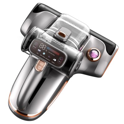 JIGOO T600 vysavač na matrace, odstraňuje 99,9 % alergenů z postelí a pohovek, rychlé nahřátí na 60 °C za 5 sekund – šed