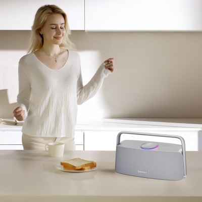 Tronsmart Fiitune X30 domácí audio reproduktor, výkon 80W, výdrž 14 hodin - šedý