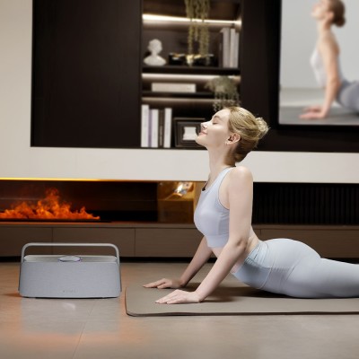 Tronsmart Fiitune X30 domácí audio reproduktor, výkon 80W, výdrž 14 hodin - šedý