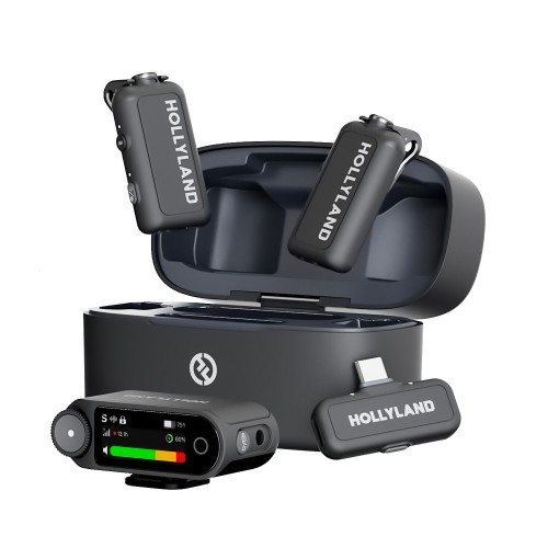 Hollyland LARK MAX 2 Combo, nahrávání více osob, potlačení šumu pomocí AI