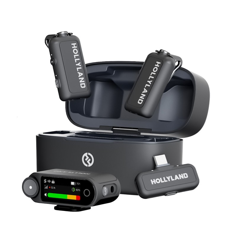 Hollyland LARK MAX 2 Combo, nahrávání více osob, potlačení šumu pomocí AI