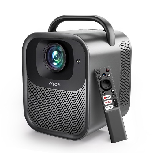ETOE Seal Pro projektor s Google TV, 1300 ANSI, automatické zaostřování a korekce zkreslení – nová verze