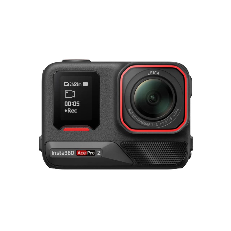 Insta360 Ace Pro 2 Dual Battery Bundle – sportovní kamera, 8K30 video, CMOS snímač 1/1,3″, půlnoční černá