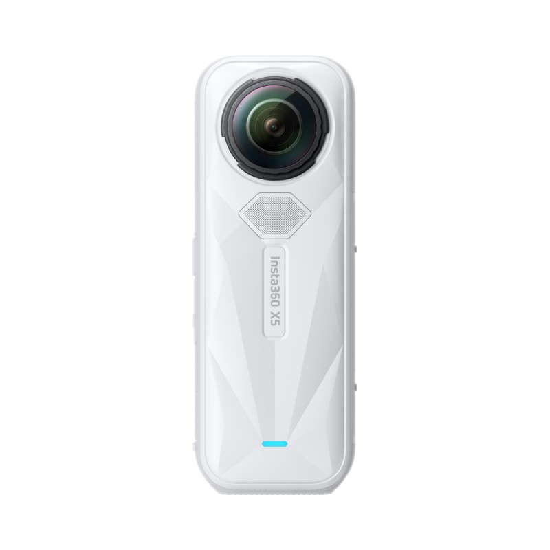 Insta360 X5 Satin White Limited Edition – sportovní kamera, 8K 360° video, snímače 1/1,28″