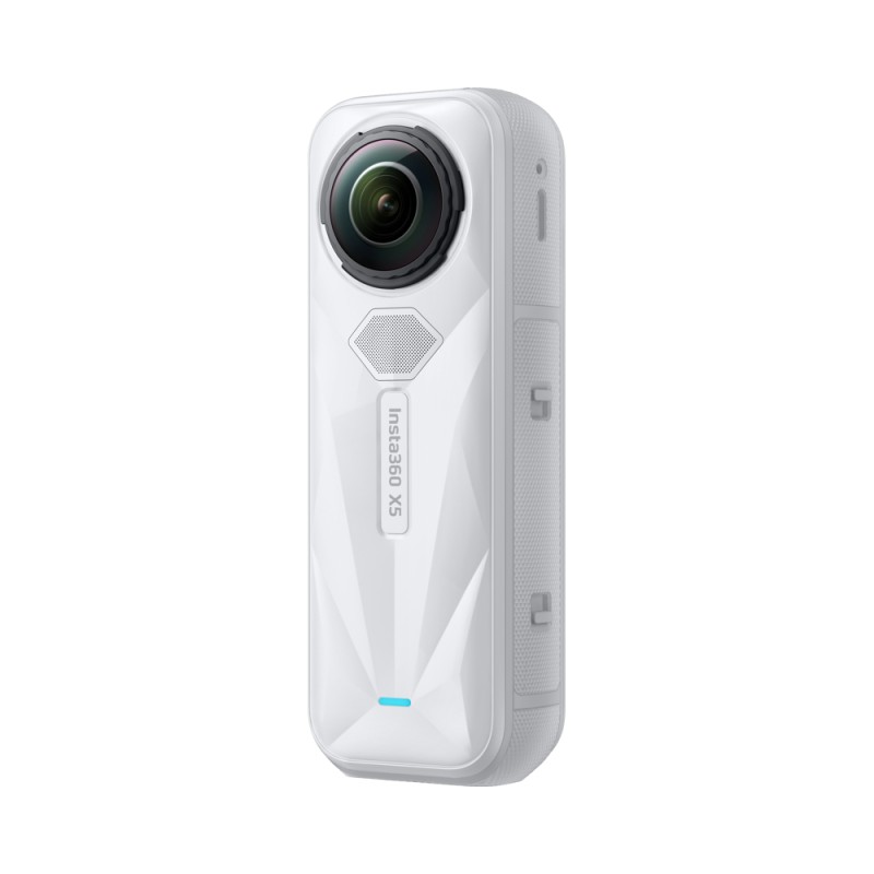 Insta360 X5 Satin White Limited Edition – sportovní kamera, 8K 360° video, snímače 1/1,28″