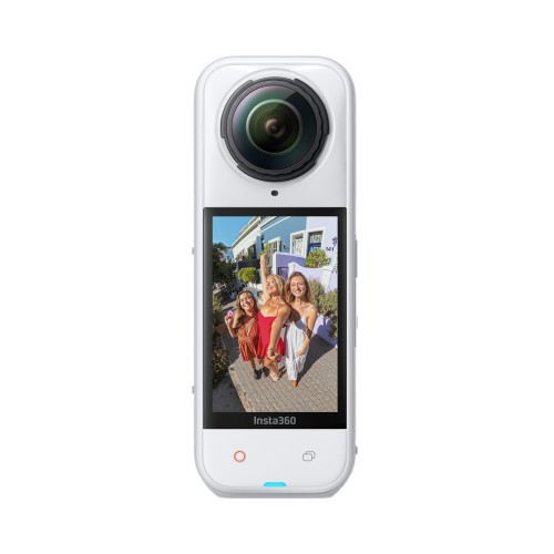 Insta360 X5 Satin White Limited Edition – sportovní kamera, 8K 360° video, snímače 1/1,28″ 2