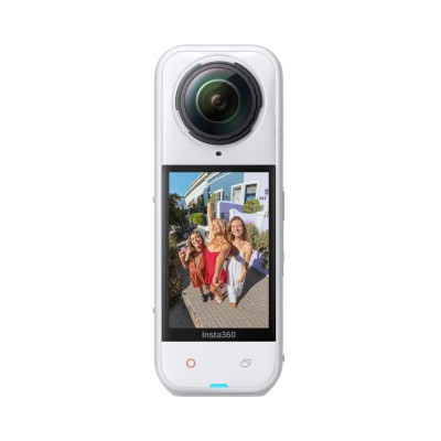Insta360 X5 Satin White Limited Edition – sportovní kamera, 8K 360° video, snímače 1/1,28″