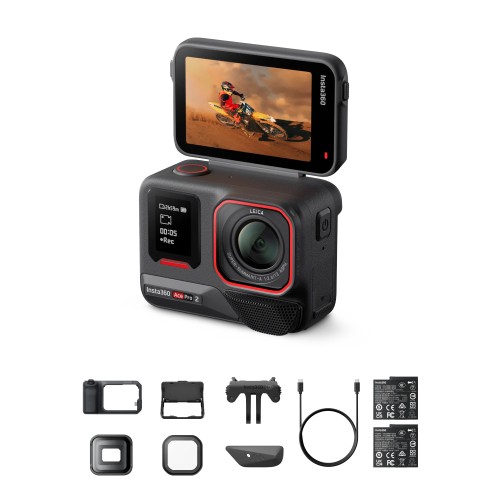 Insta360 Ace Pro 2 kamera akcji Videography Bundle Limited Edition, edycja limitowana, wideo 8K30, czujnik CMOS 1/1,3" - Czarny 2