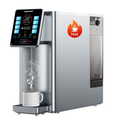 Domácí stolní RO filtr na vodu Hydrofast W100 4L, 8 teplotních stupňů, 6stupňový filtrační systém