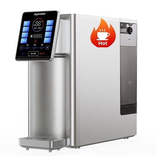 Domácí stolní RO filtr na vodu Hydrofast W100 4L, 8 teplotních stupňů, 6stupňový filtrační systém
