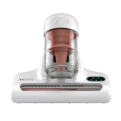 JIGOO J200 Vysavač na matrace s integrovanými dvojitými nástavci, sacím výkonem 13 kPa, UV lampou a horkým vzduchem o teplotě 60