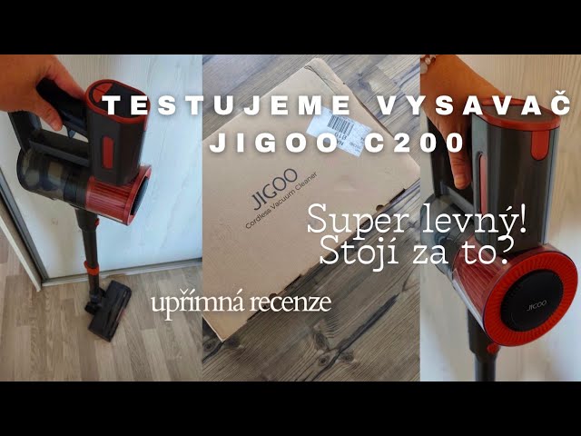  Testujeme vysavač JIGOO C200 | Super levný, ale stojí za to? První dojmy a upřímná recenze